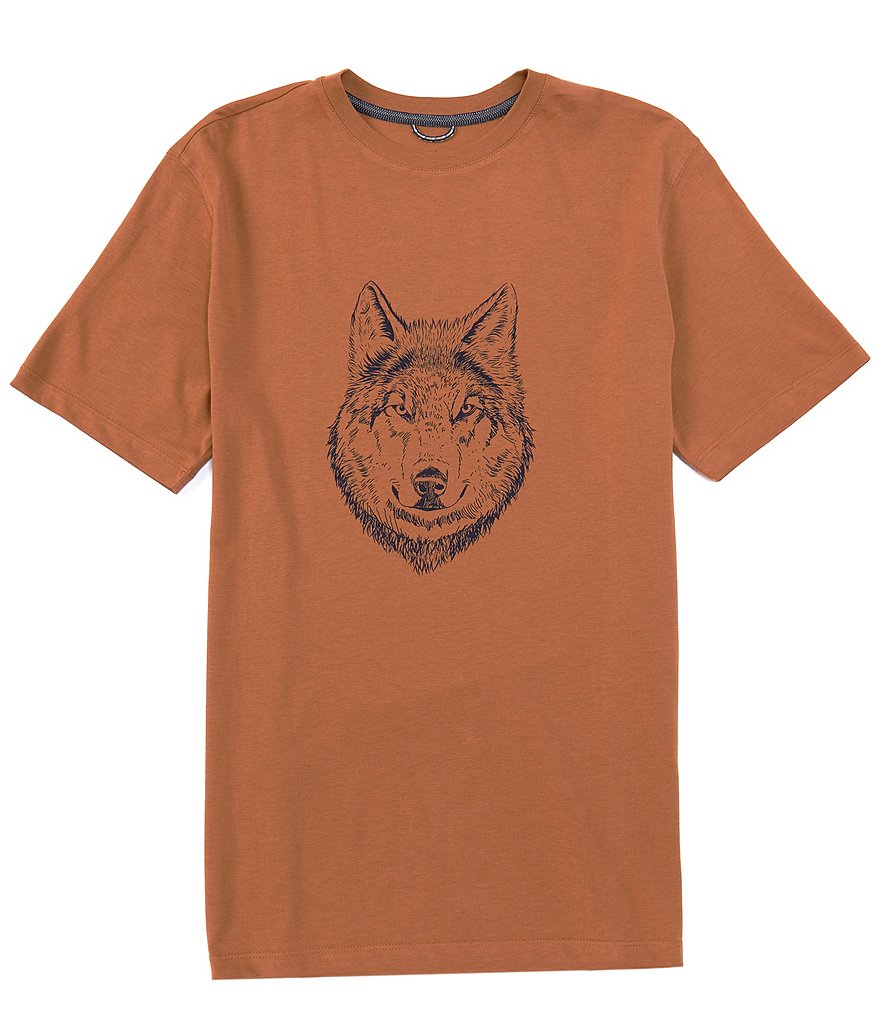 Solaris Short-Sleeve Wolf Printed Tee