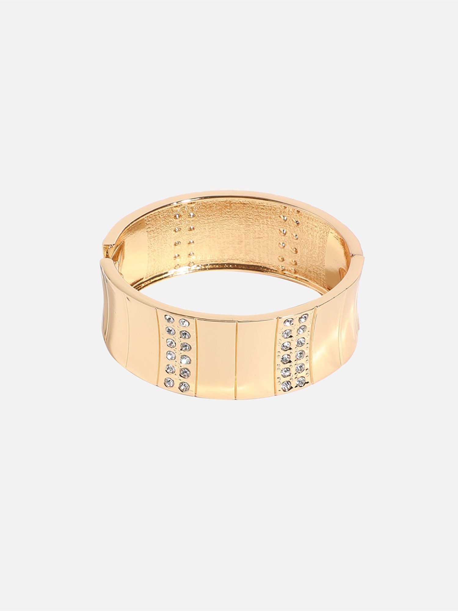 Sohi Metallic Bar Golden Bracelet for Women & Girls