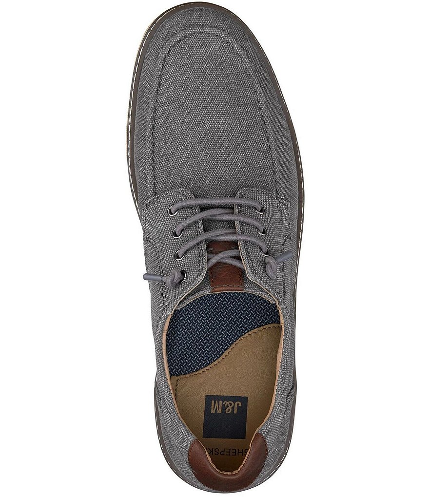 Johnston & Murphy Men's McGuffey Canvas Elastic Lace Slip-Ons