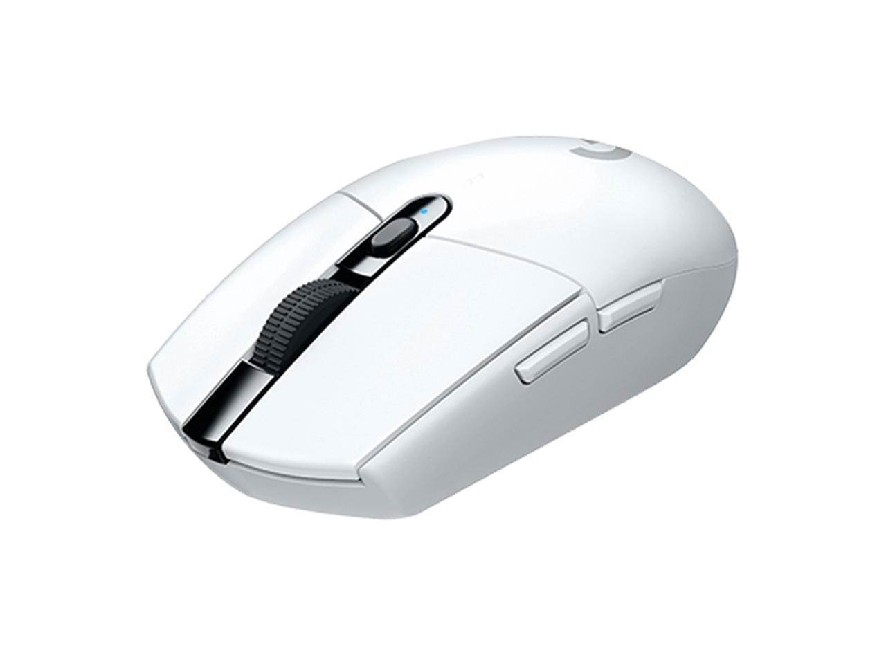 Logitech G304 Lightspeed Wireless Gaming Mouse 6 Programmable Keys 12000DPI Support USB Interface Windows/Mac OS- Black