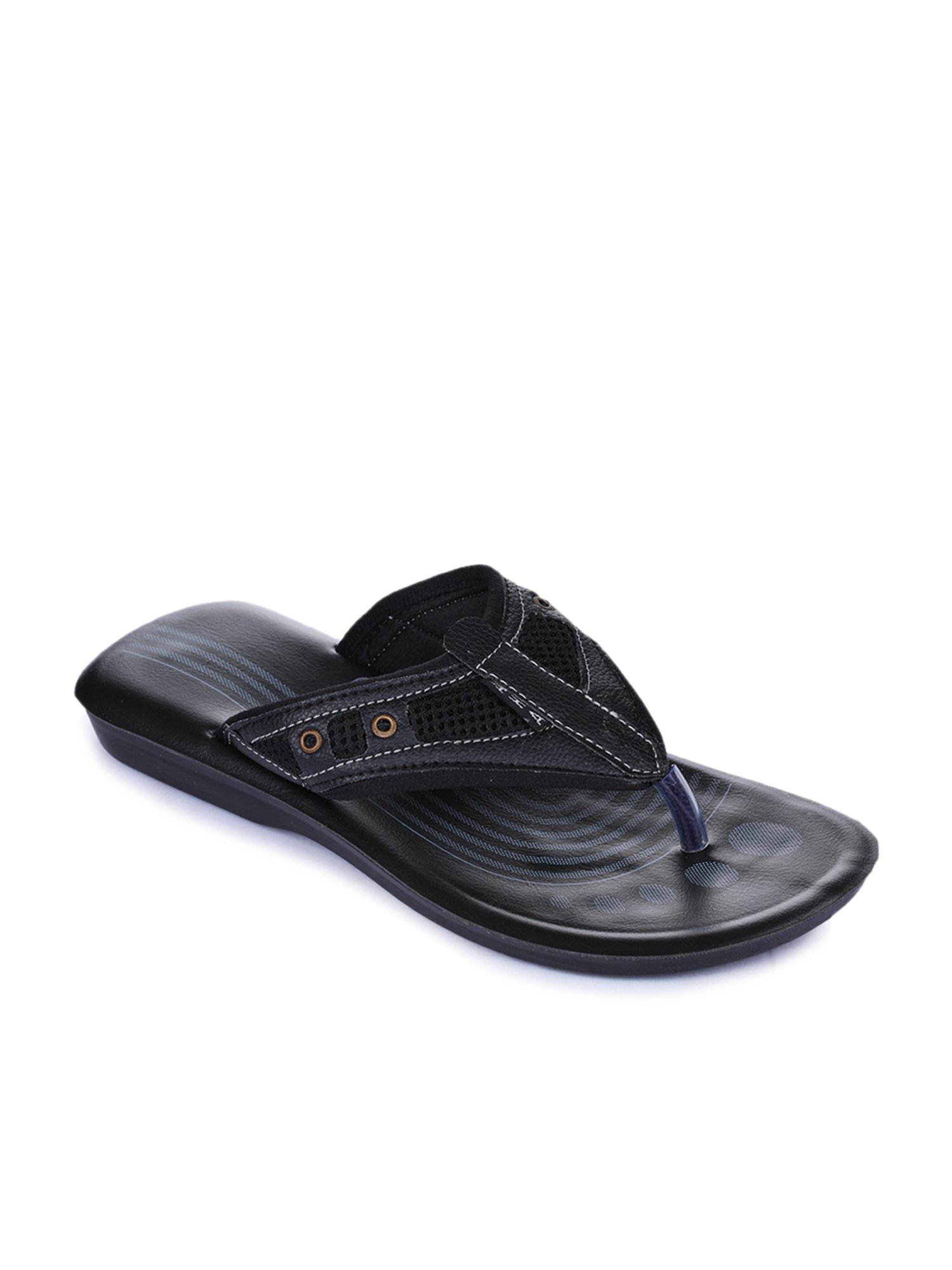 Aha by Liberty Men's Black Thong Sandals
