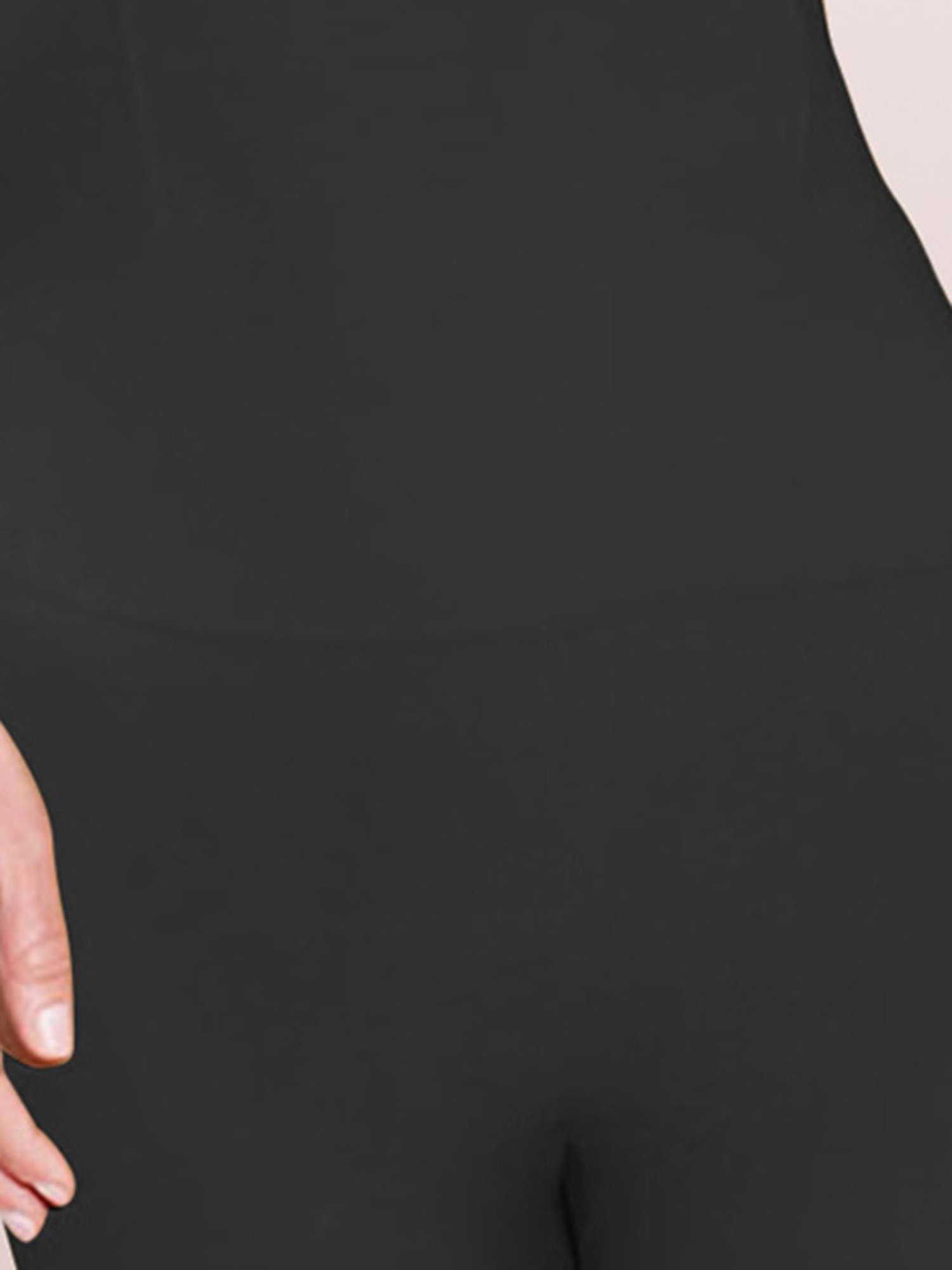 Enamor Black Tummy And Thigh Shaper