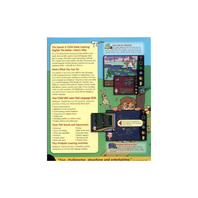 English Ages 6 and Up