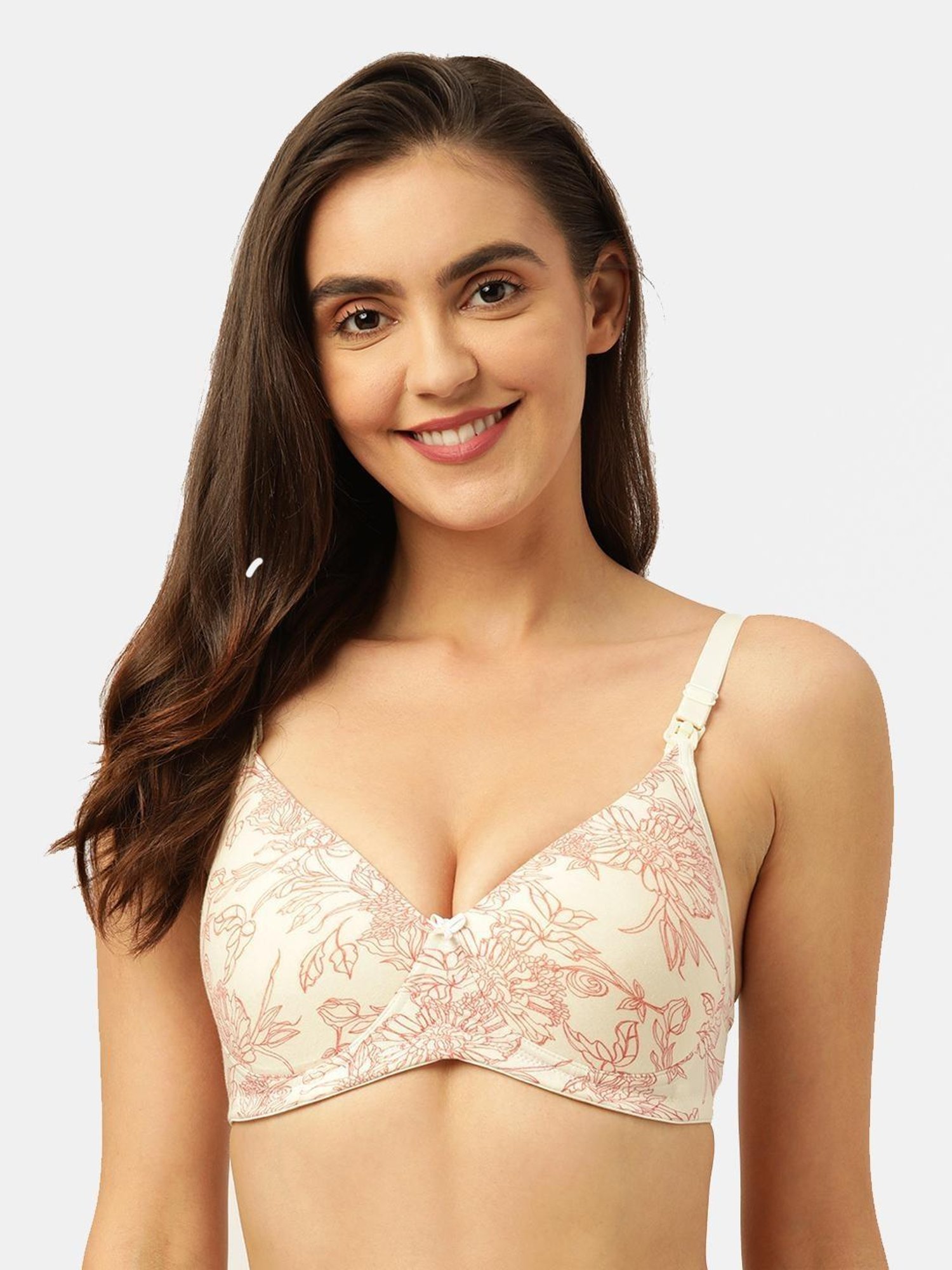 Mee Mee Pink Cotton Bra