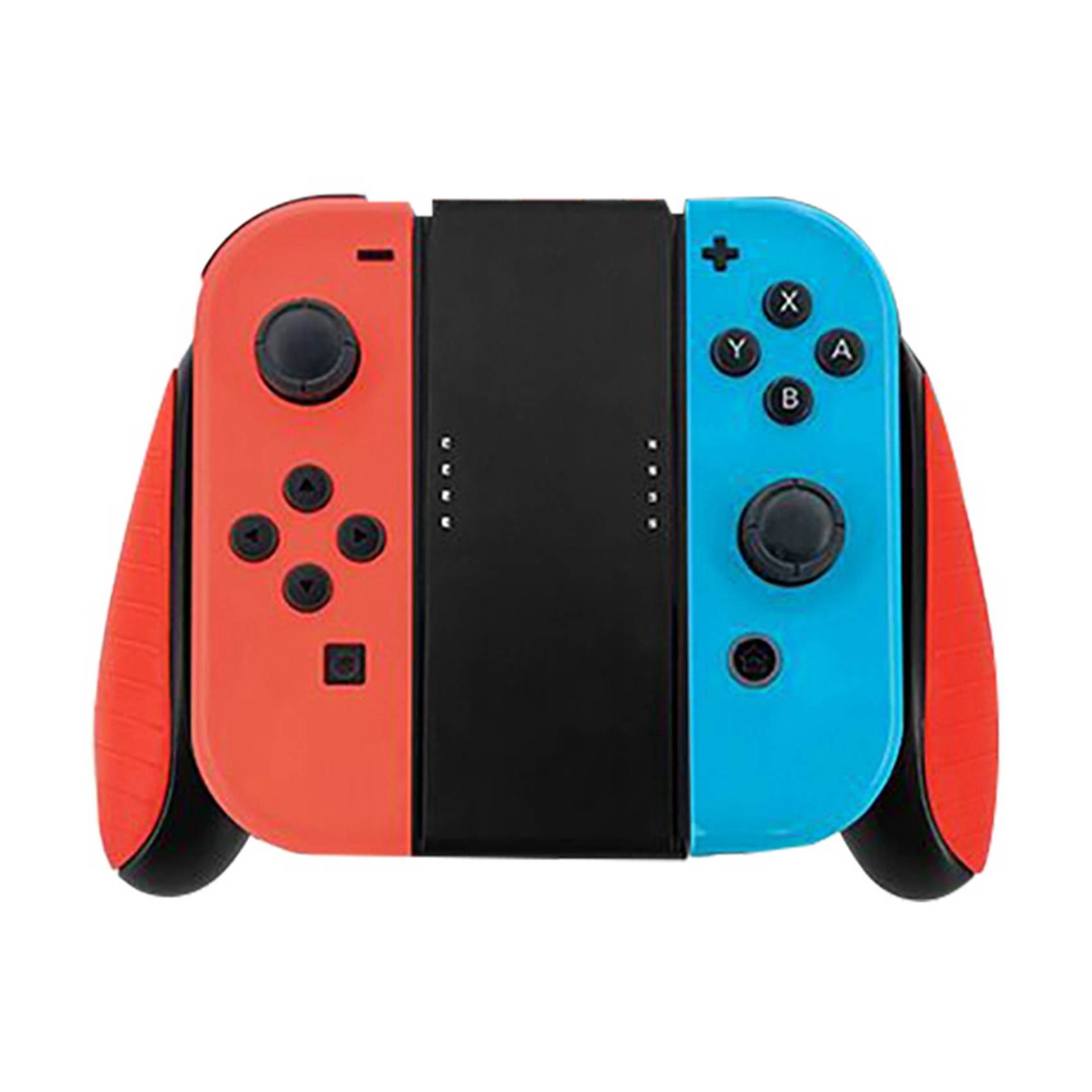 2 Pcs Game Controller Hand Grip Ns Joycon Charging Dock Station for Nintendo Switch Joysitck Charge While Play, B & A