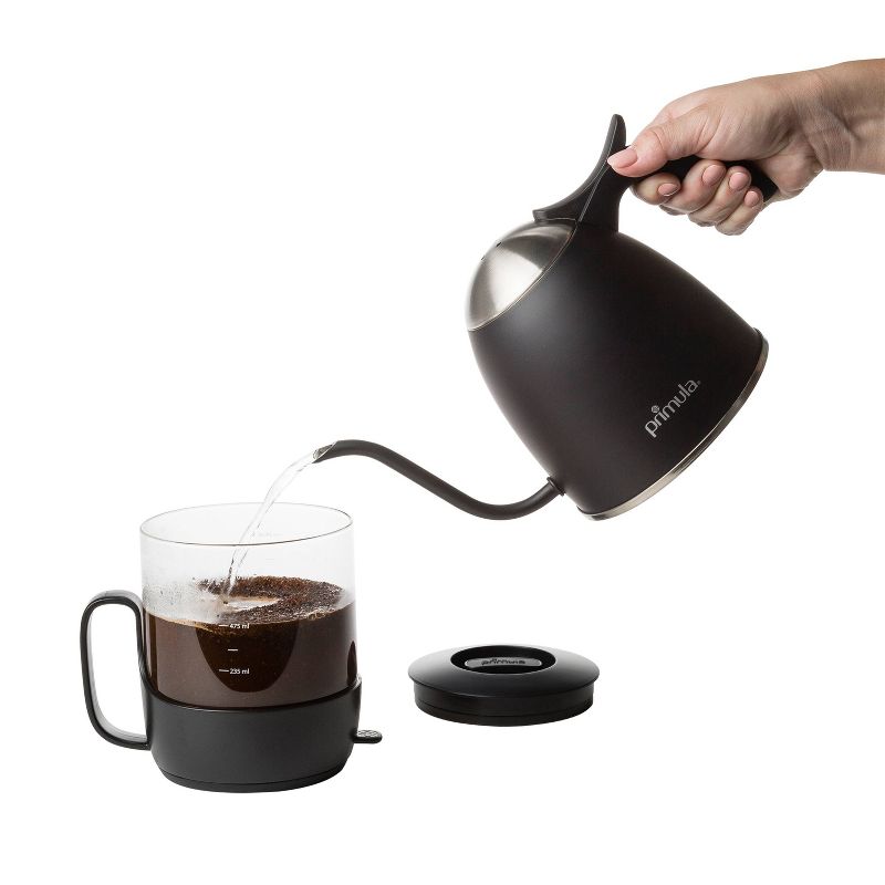 Primula Addison 3-Cup Coffee Maker with Filter - Black