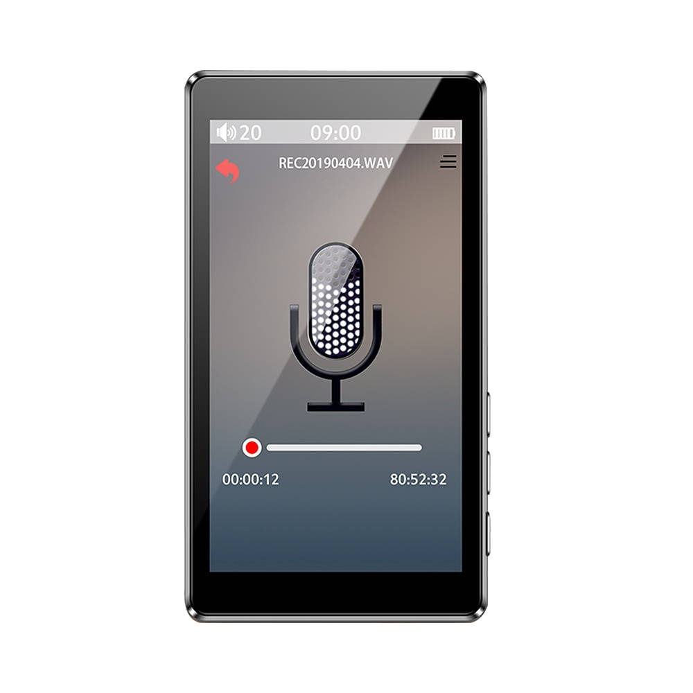 RUIZU D20 3" Full Touch Screen MP3 Player 8GB Music Player With FM Radio Video Player E-book Player MP3 With Built-in Speaker