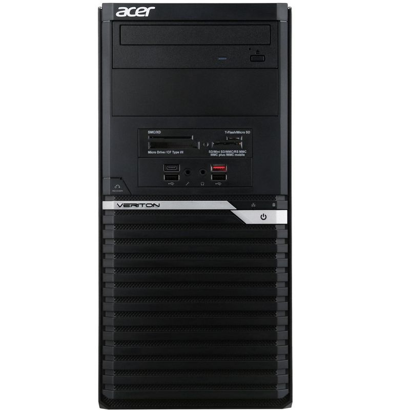 Acer Veriton M4 Desktop Intel Core i5-8500 3GHz 8GB Ram 1TB HDD Windows 10 Pro - Manufacturer Refurbished