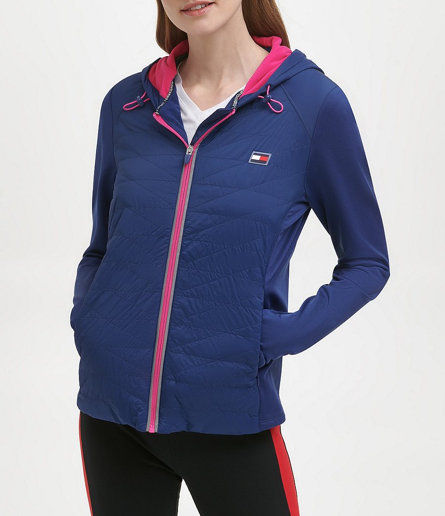 Tommy Hilfiger Sport Lightweight Quilted Hooded Jacket