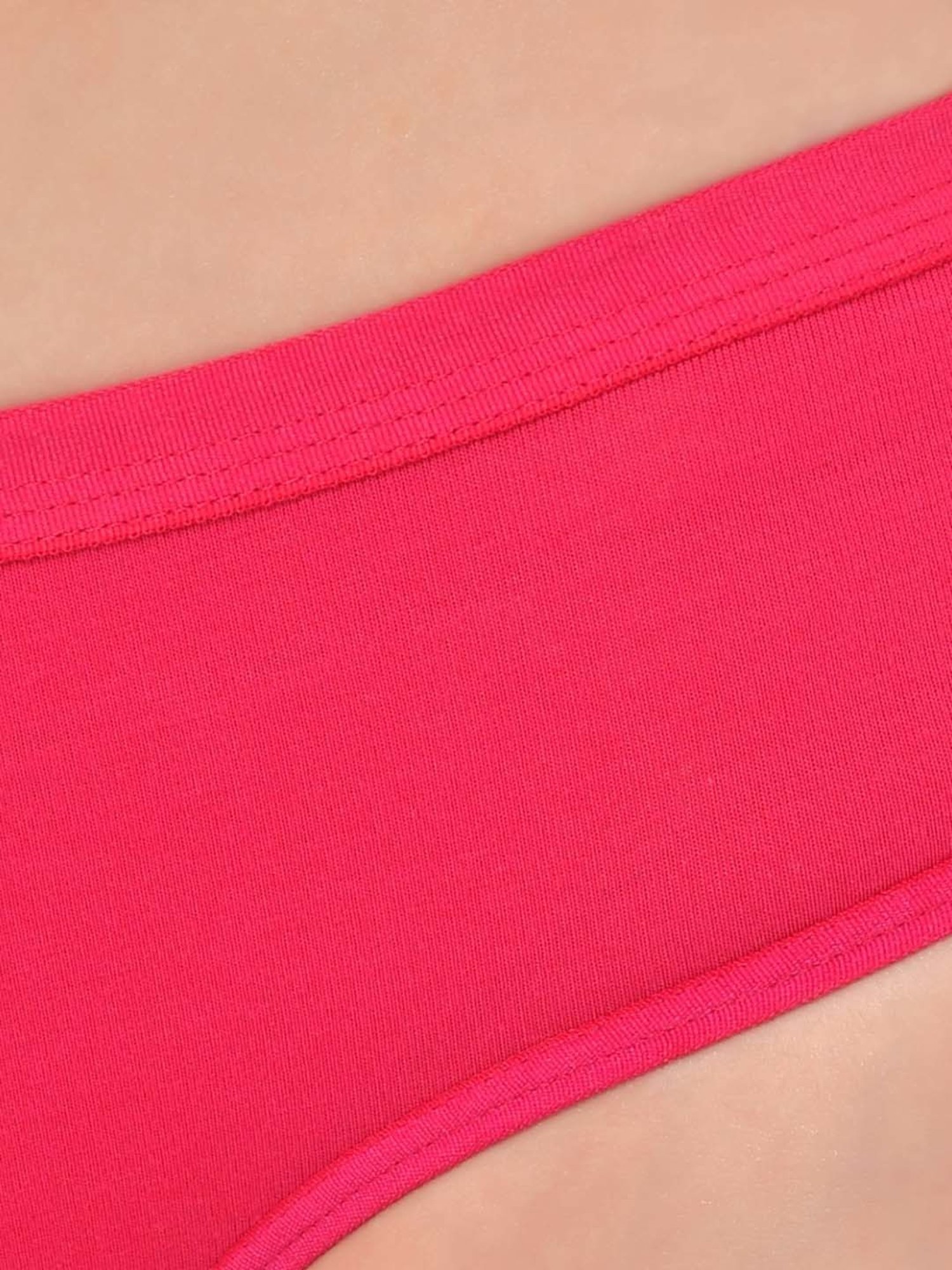 Bleeding Heart Fuchsia Pink Plain Panty