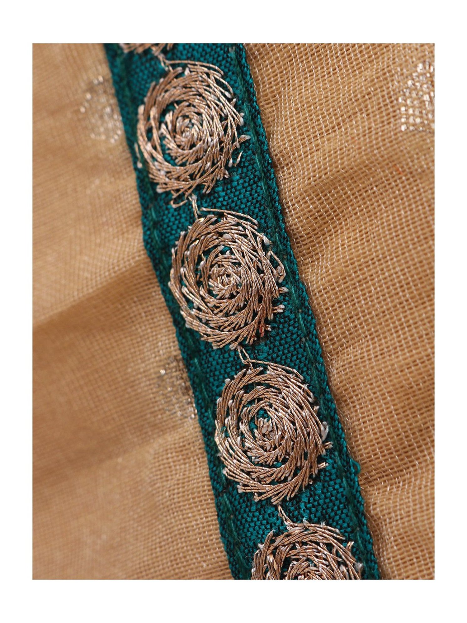 TWISHA Kids Beige & Maroon Self Design Top with Dhoti