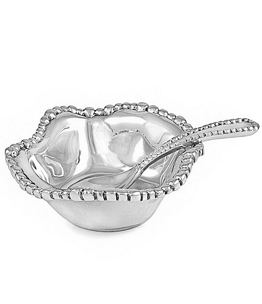 Beatriz Ball GIFTABLES Organic Pearl Petit Bowl with Spoon