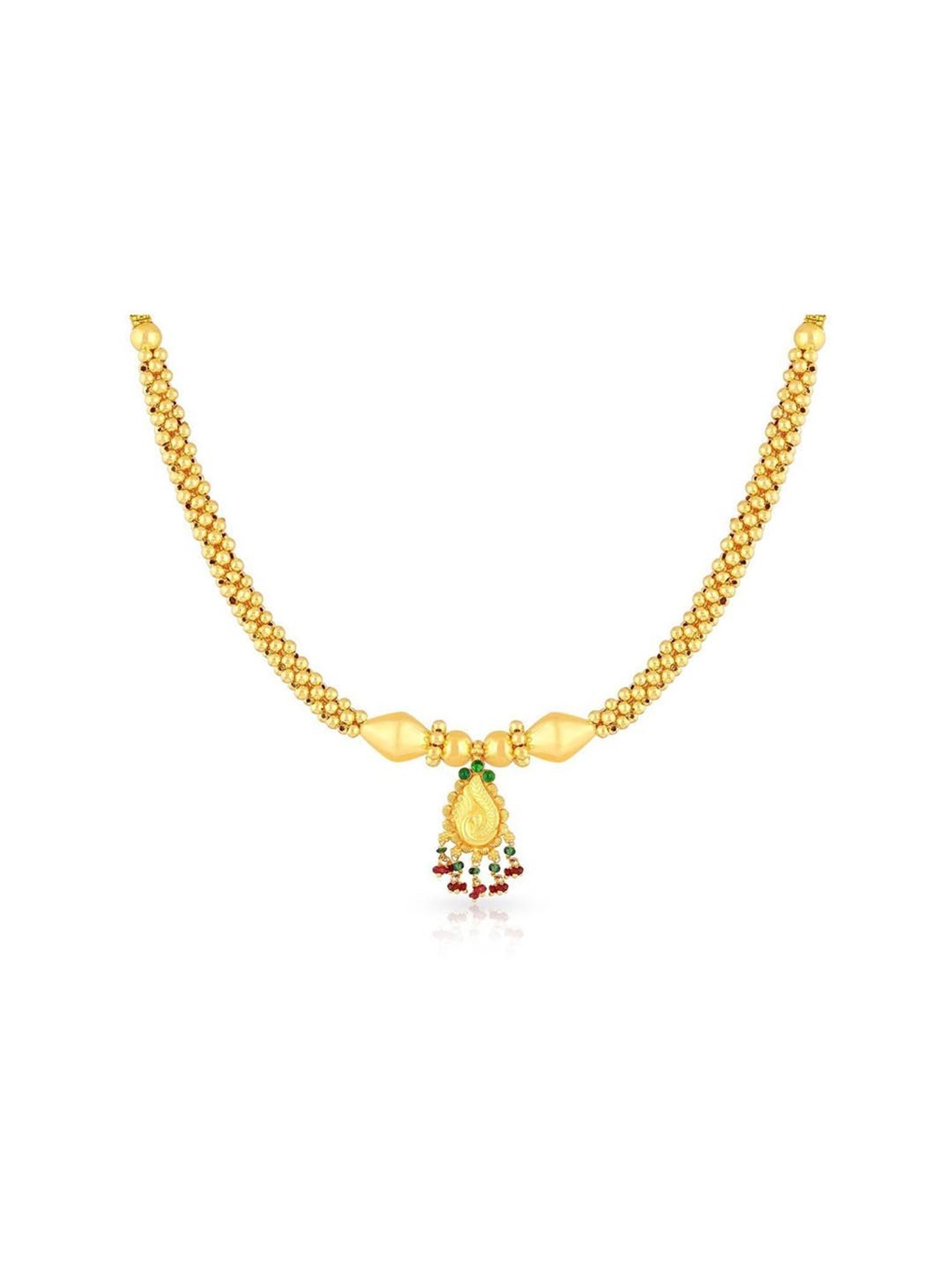Malabar Gold and Diamonds 22k Gold Necklace for Women