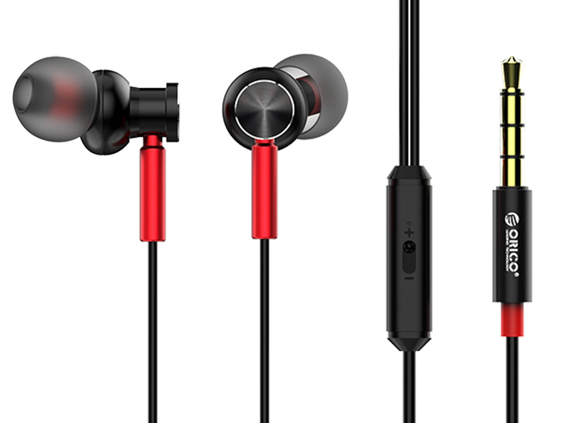 ORICO Original In-Ear Music Earphone Stereo Bass Hifi Earbuds Wired Earphones for Samsung Huawei Xiaomi Mobile Phone PC