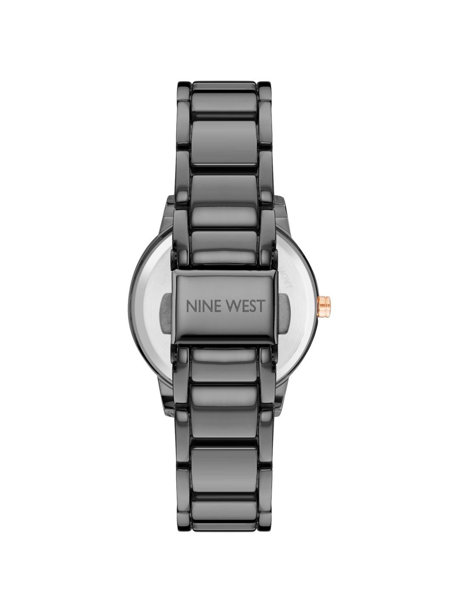 Nine West NW-2597FLGY Analog Watch for Women