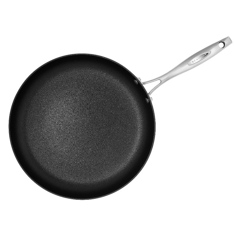 ScanPan Stainless Steel-Aluminum HaptIQ 12.5-Inch Fry Pan