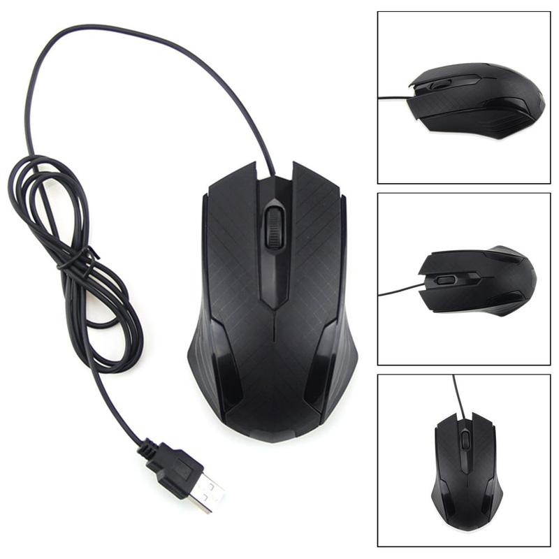 1Pcs Ergonomic Gaming Mouse 3 Keys LED Opto-Electronic Computer Gamer For PC Gamer Supplies Laptop Professional M K0S6