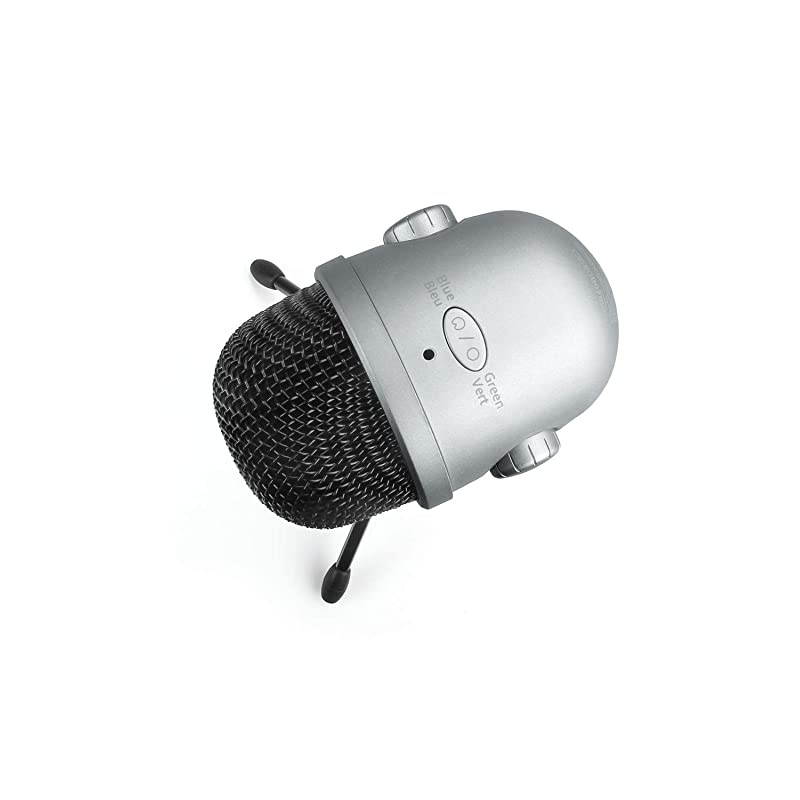 Basics Desktop Mini Condenser Mic Microphone - Silver