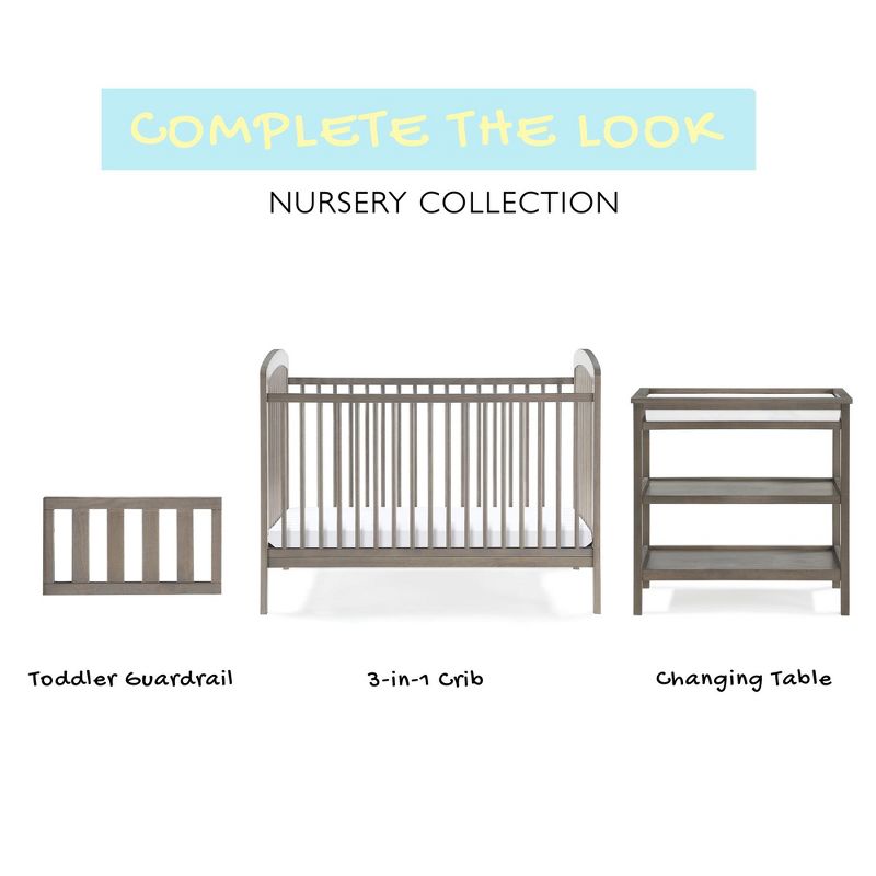Little Seeds Sierra Ridge Ashton 3 in 1 Convertible Crib