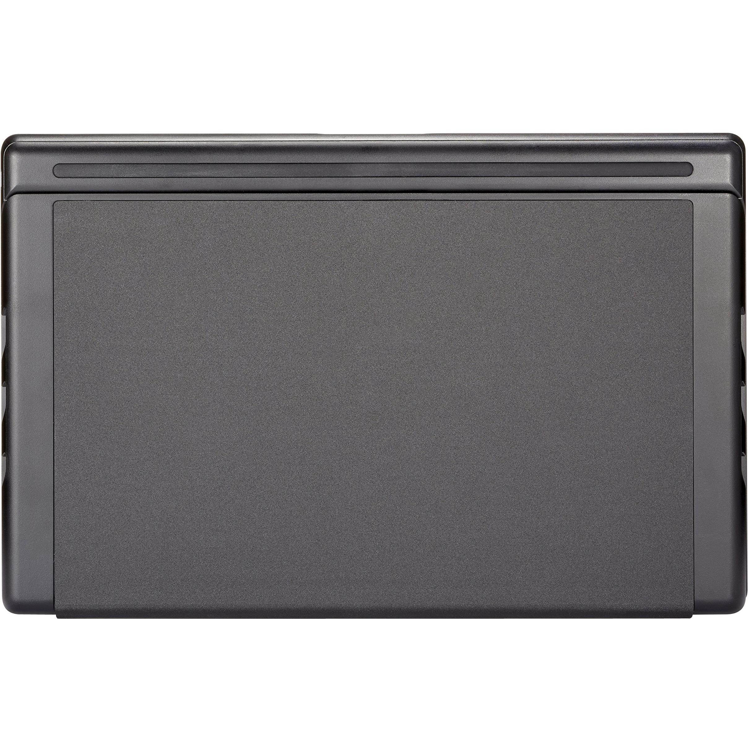 Amazon Keyboard/Cover Case for 10" Tablet - Black - 6.6" Height x 10.4" Width x 0.8" Depth