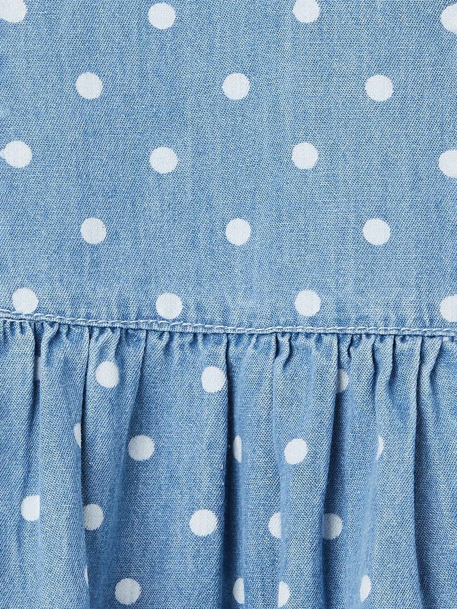 Fame Forever by Lifestyle Kids Blue Cotton Printed Dress