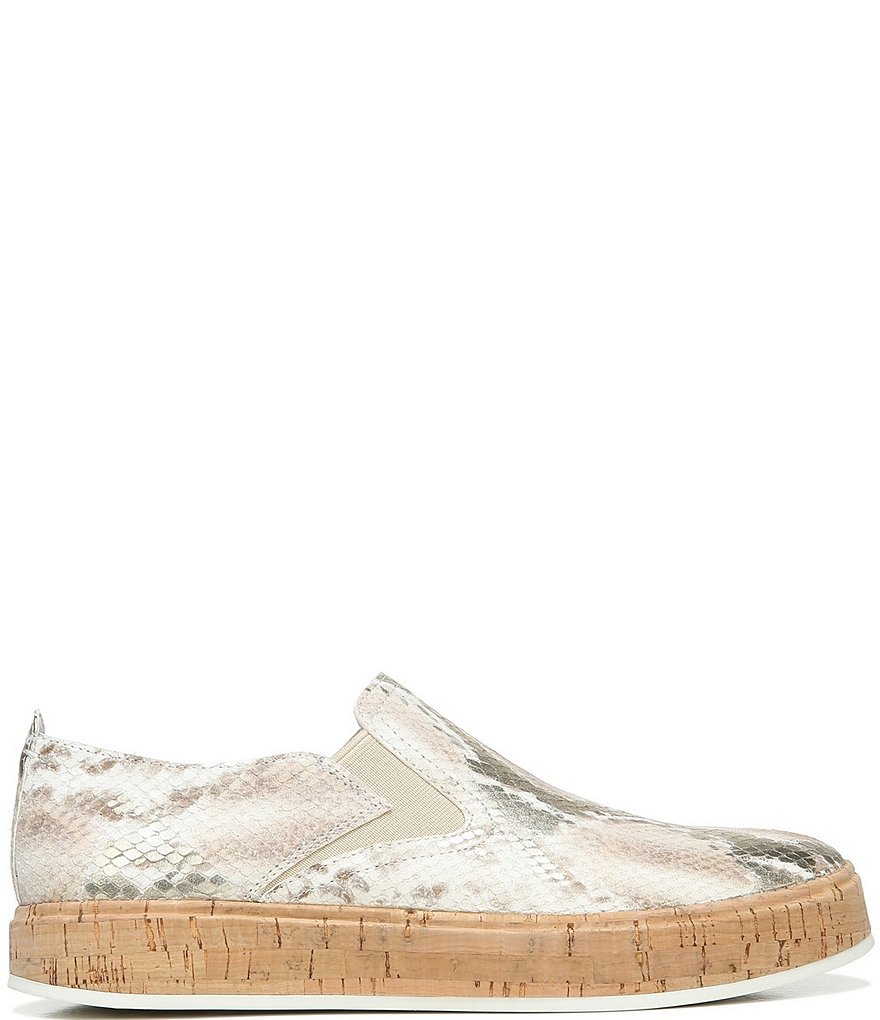 Sarto By Franco Sarto Daine Metallic Snake Leather Sneakers