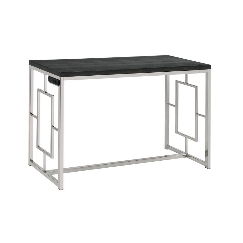 Harper Multipurpose Bar Table Set Chrome - Picket House Furnishings