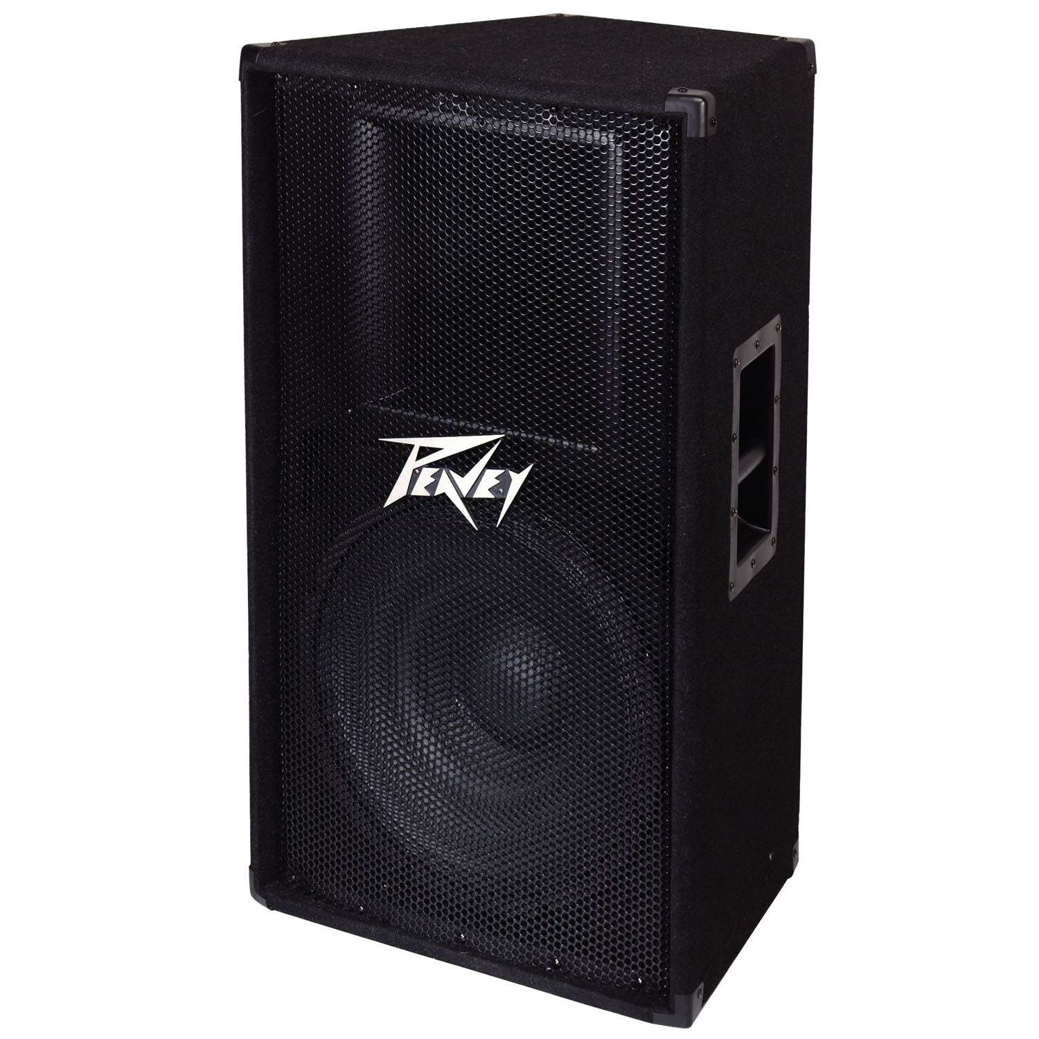 Peavey PV 115 15" 2-Way Pro DJ Live Sound Speaker + Pyle 6' Tripod Speaker Stand