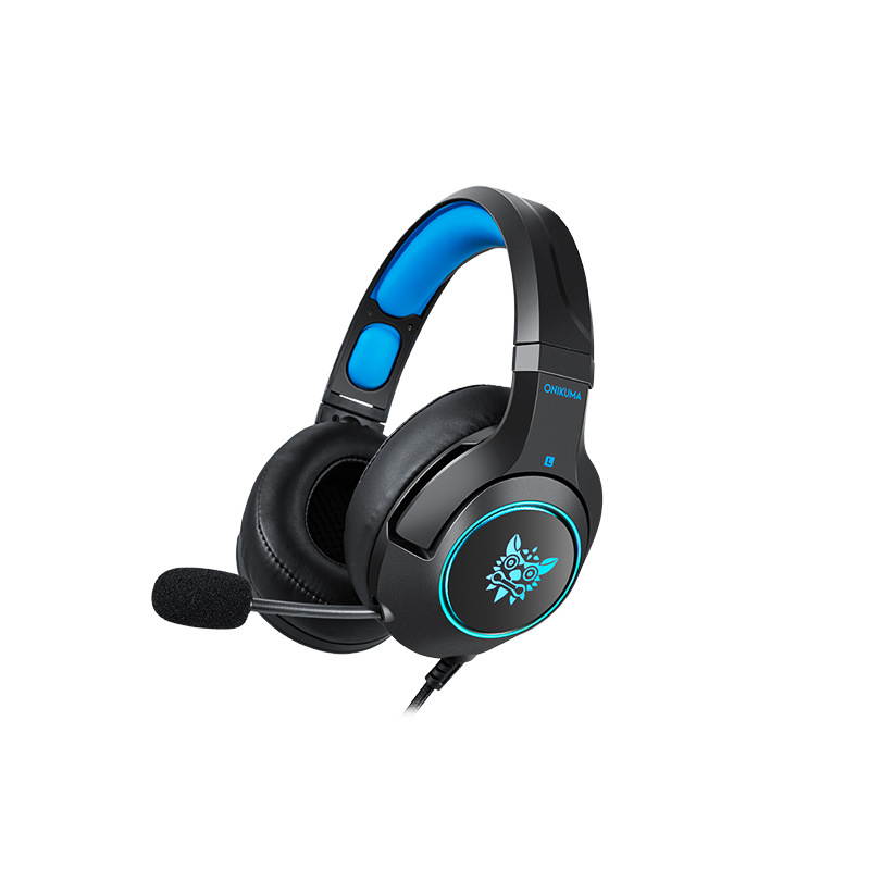ONIKUMA K9 Gaming Headphone Stereo Noise Cancelling Wired Headset with Mic and RGB Light for PS4 PC Computer