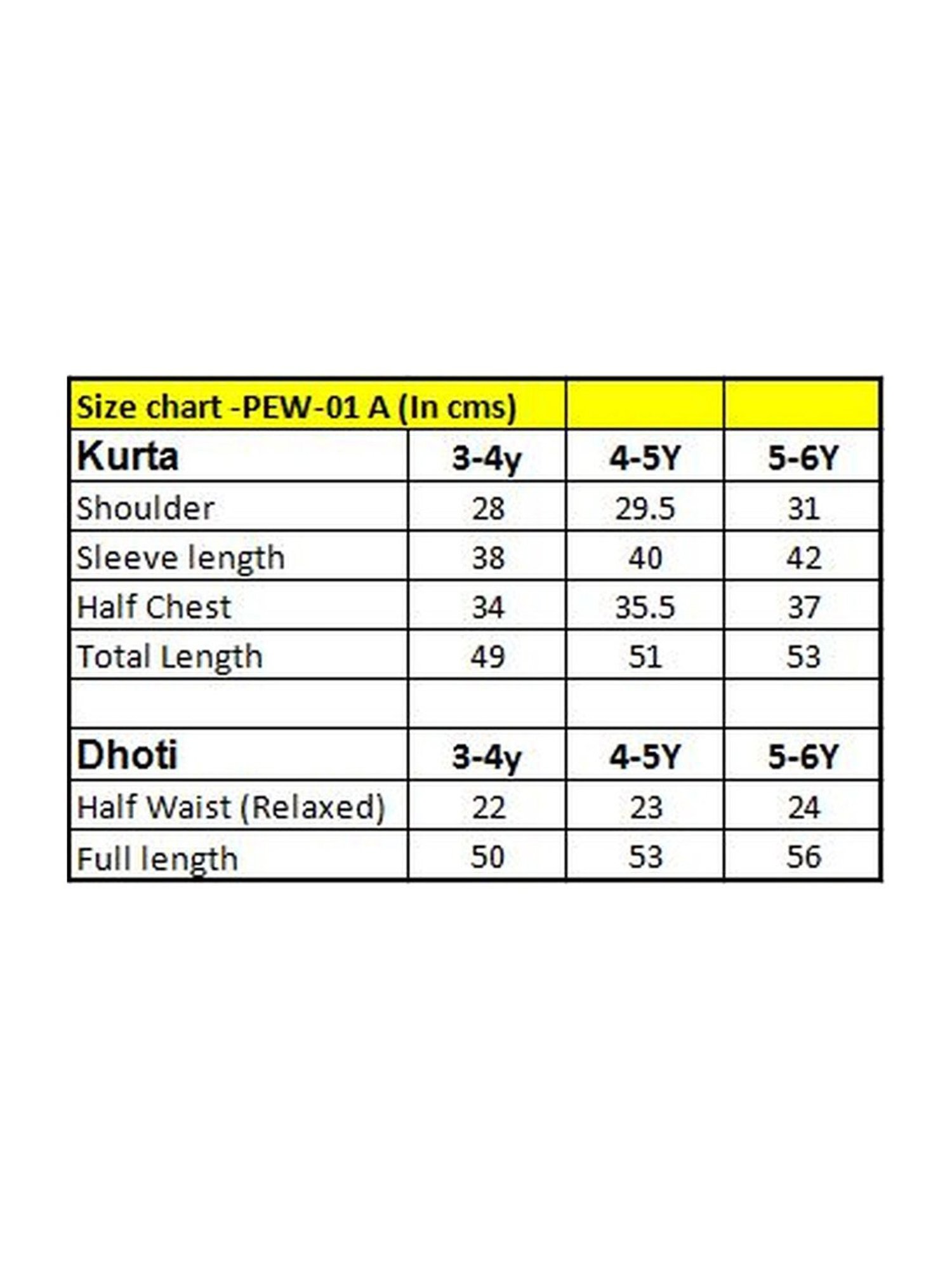 Pranava organics Kids Red & Yellow Printed Full Sleeves Kurta Set