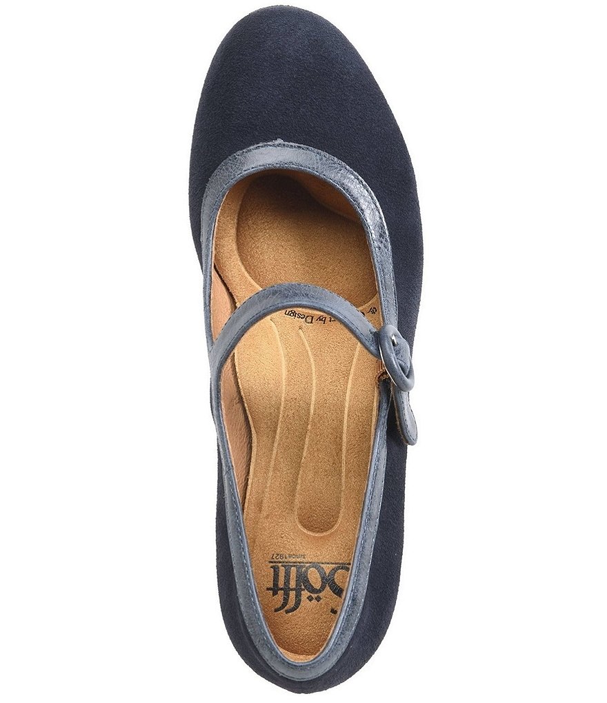 Sofft Grayling Suede Mary Jane Pumps