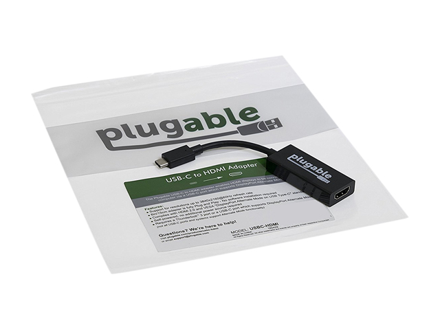 PLUGABLE USB-C (M) TO HDMI (F)