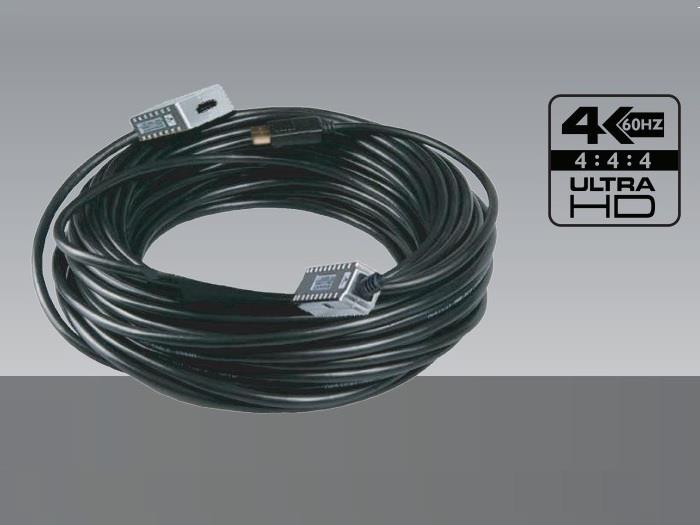 Avenview FO-HDM4K-30-MM 4K HDMI 2.0 Extender (Transmitter/Receiver)Set over Fiber Optic Cable/30m