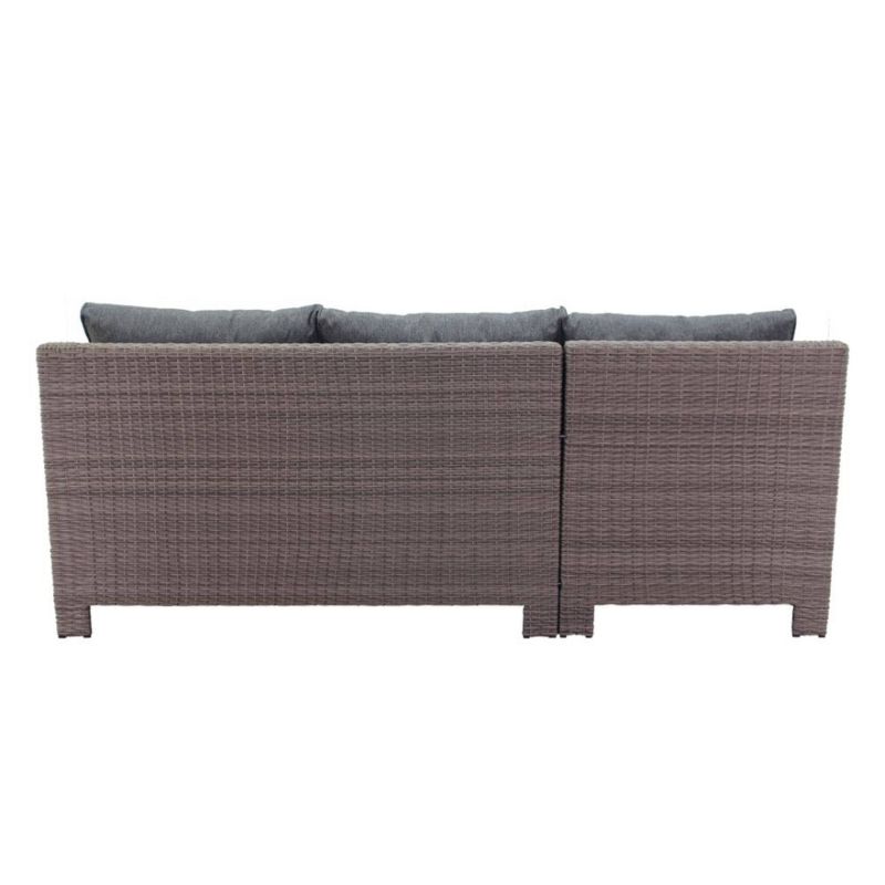 Canyon Bay 2pc Loveseat Daybed Combo - Gray - Courtyard Casual