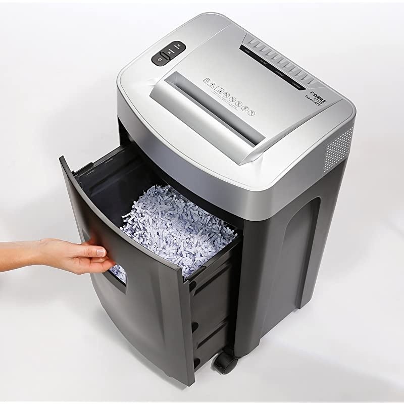PaperSAFE 22318 Paper Shredder, Oil Free, Security Level P-4, 16 Sheet Max, Shreds CDs, Credit Cards & Paper Clips