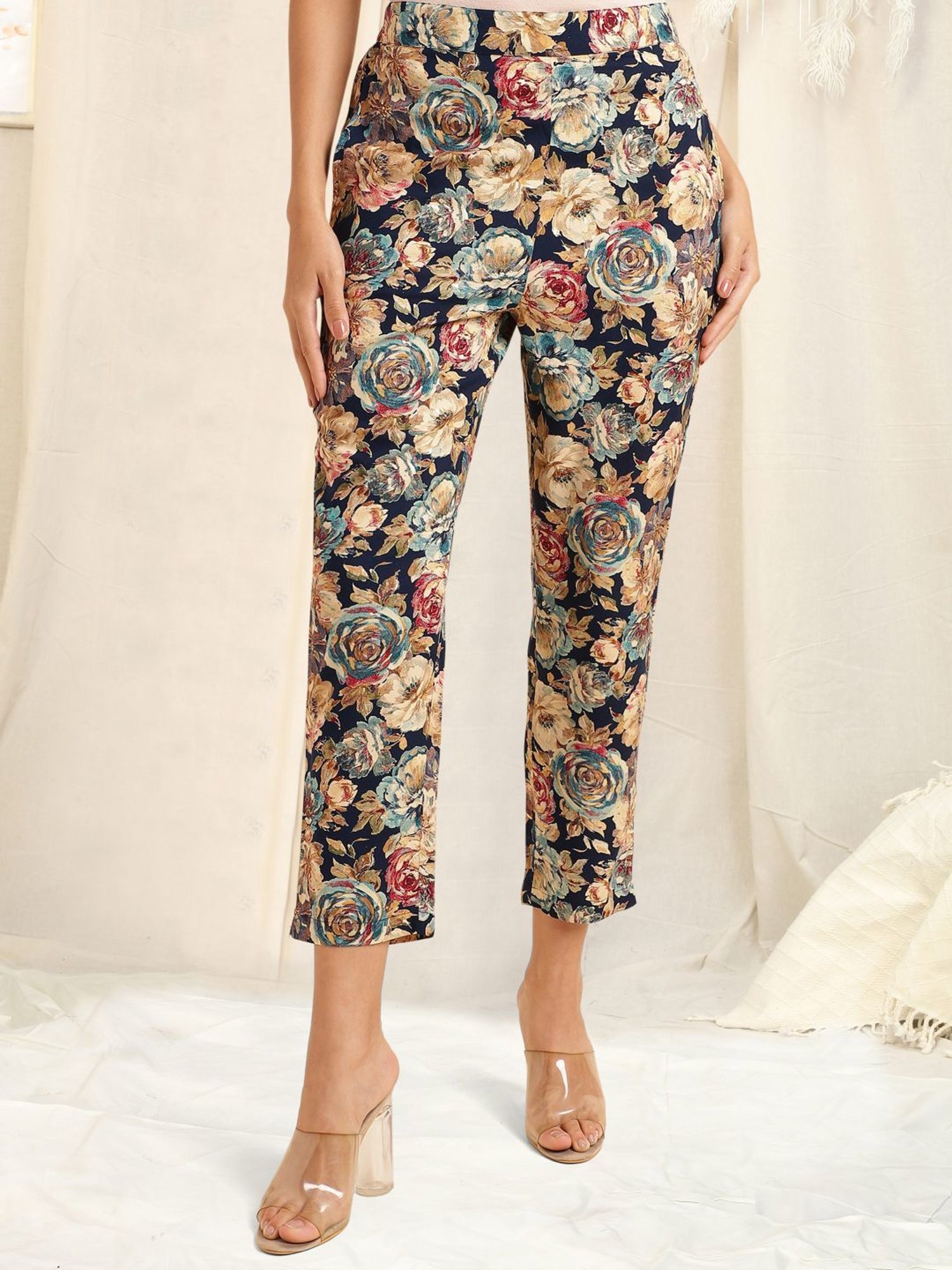 MIRCHI FASHION Navy Printed Shirt Pant Set