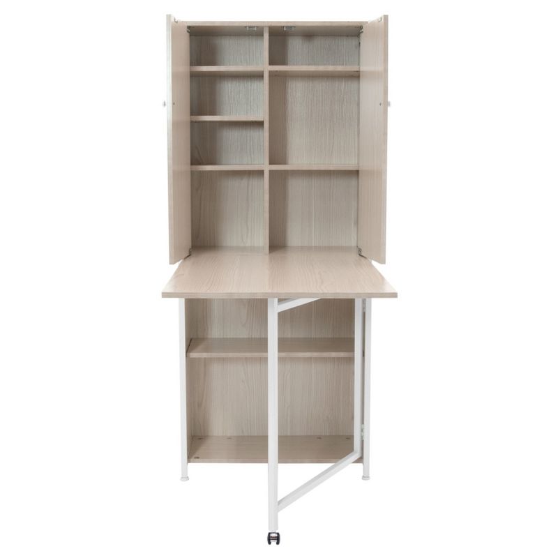 Craft Armoire White - Studio Designs