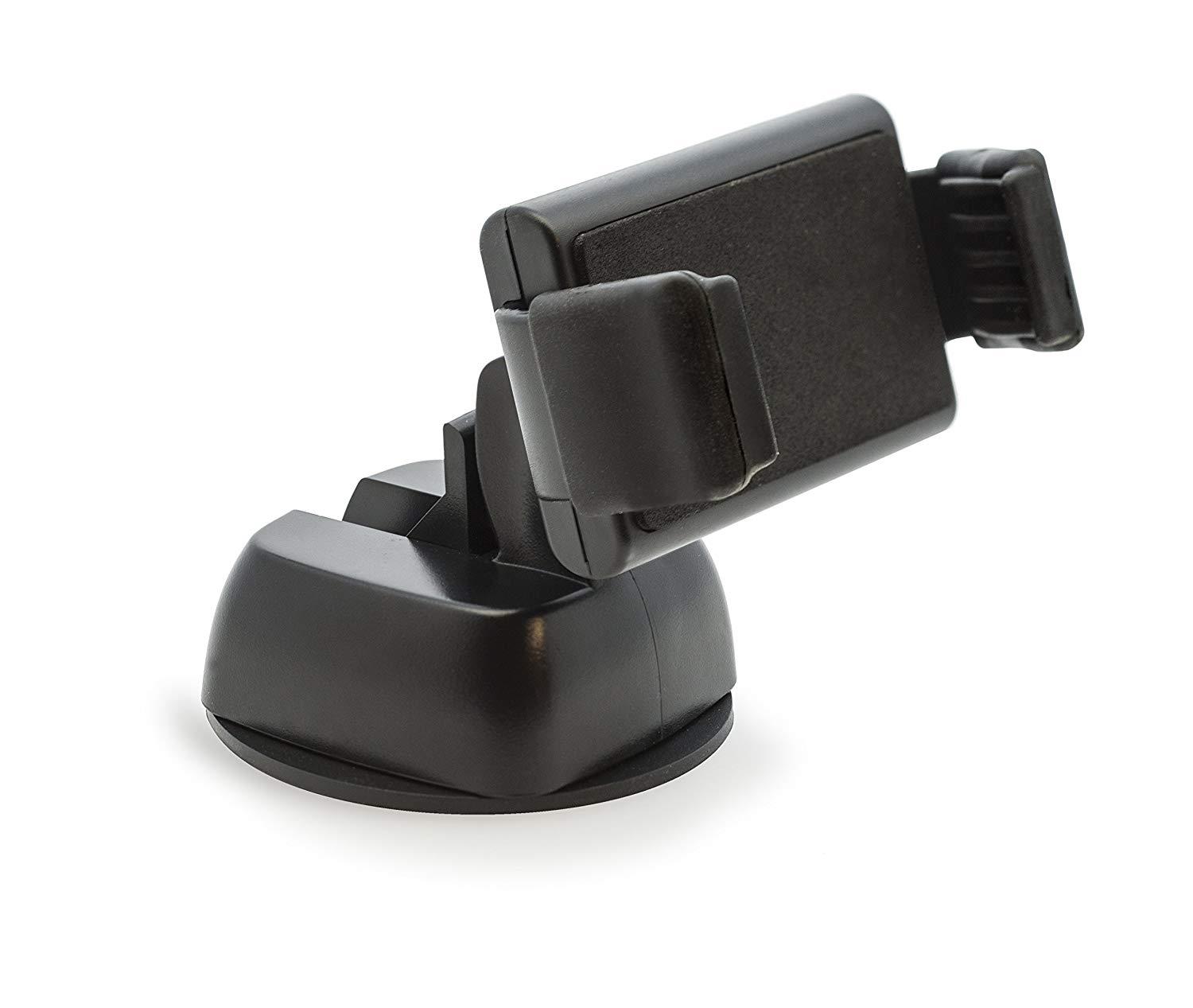 BT Basics by Bracketron Squeeze Dash Window Clamp Car Mount Phone Holder Hands Free Compatible with iPhone X 8 7 SE 6s 6 5s 5 4s 4 Samsung Galaxy S9 S8 S7 S6 S5 Google LG Nexus Sony Nokia BB1-556-2