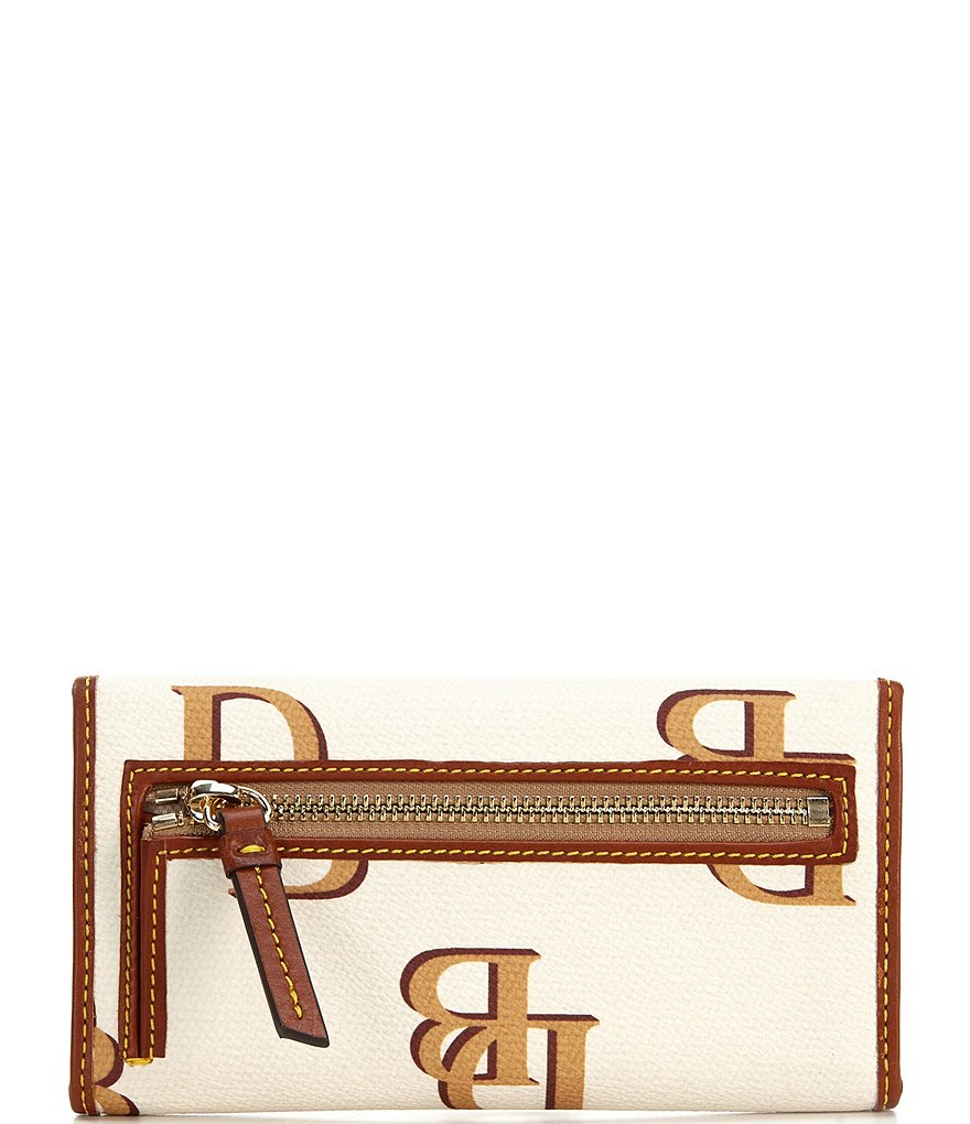 Dooney & Bourke Signature Monogrammed Collection Continental Clutch