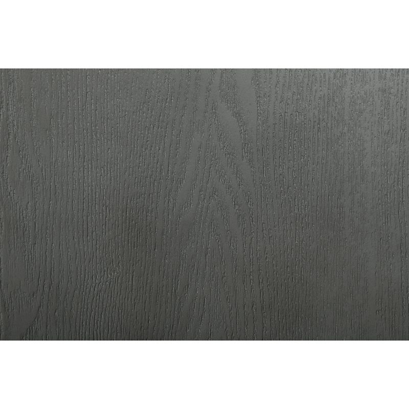 Ashton 6 Drawer Wood and Metal Dresser Gray - Finch