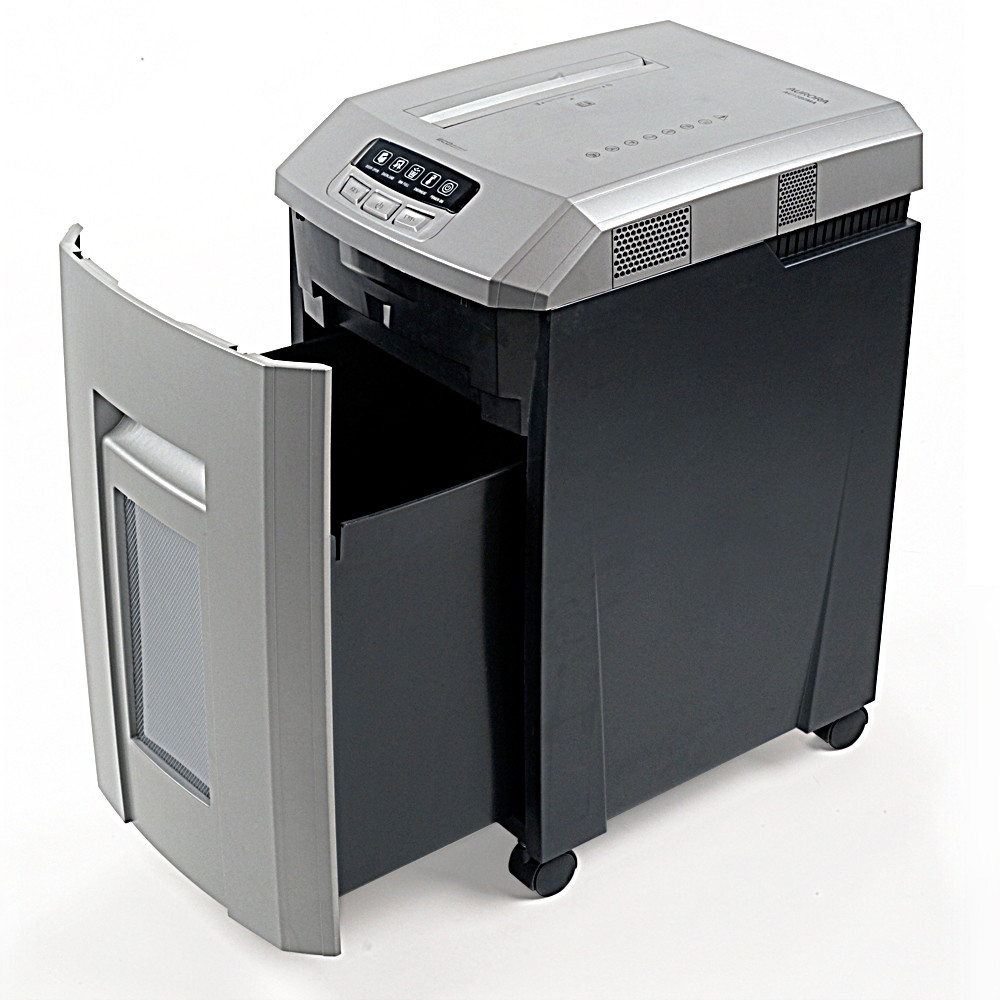 Aurora AU1580MA Professional Grade High Security 15-Sheet Micro-Cut Paper/ CD and Credit Card Shredder/ 60 Minutes Continuous Run Time