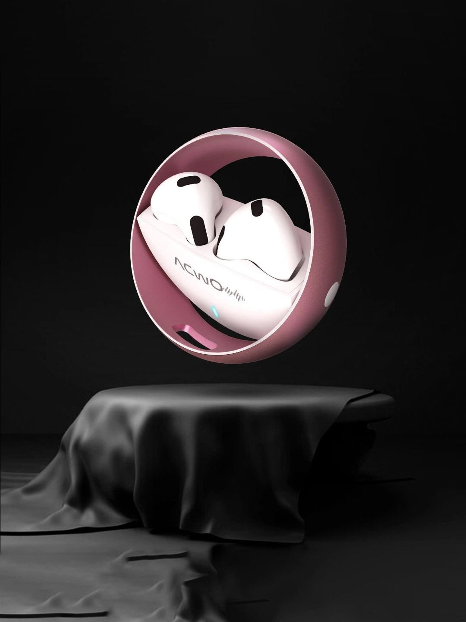 ACwO DwOTS Muze In Ear Bluetooth Earbuds with ANC & 30H Playtime (Butter-Gold, True Wireless)