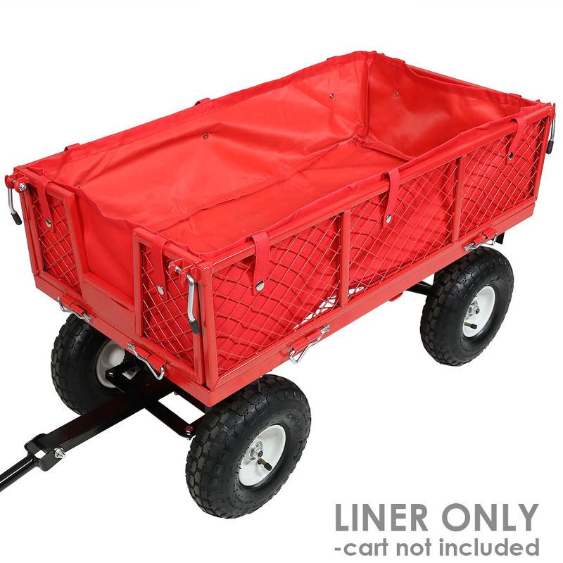 Gorilla Carts Steel Utility Garden Cart with Removable Sides Capacity