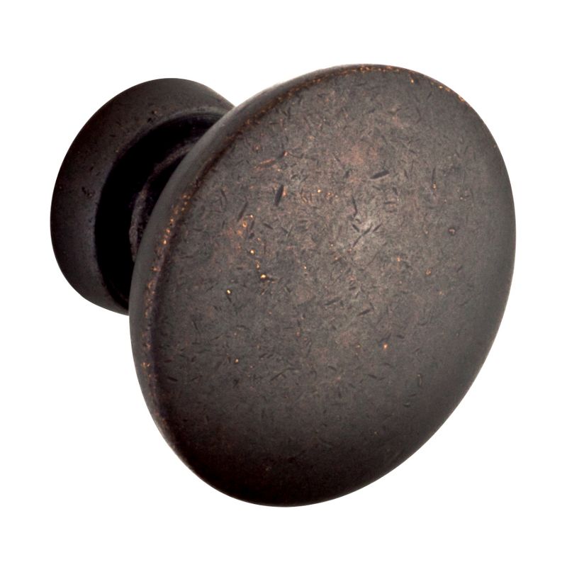 Franklin Brass 10pk 1-1/8" Fulton Knob Warm Chestnut