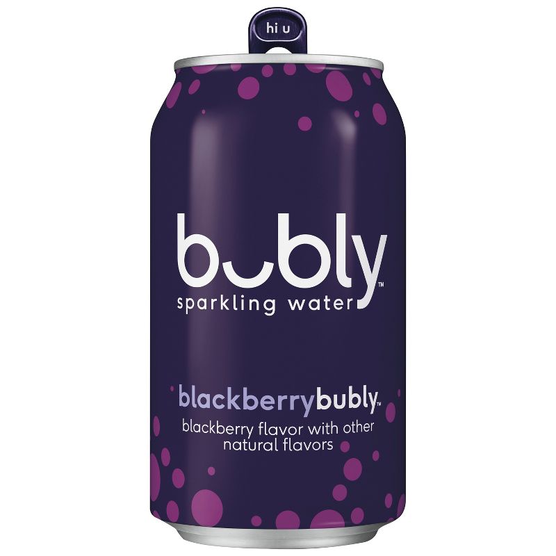 bubly Blackberry Sparkling Water - 8pk/12 fl oz Cans