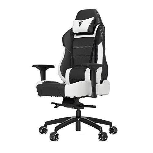 Vertagear Racing Series P-Line PL6000 Ergonomic Racing Style Gaming Office Chair - Black/White