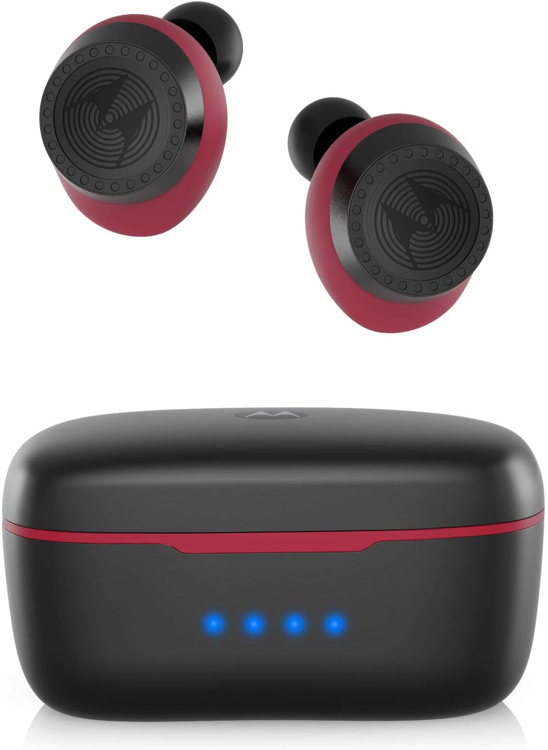 MOTOROLA Verve Buds 200 True Wireless Earbuds | Comfortable Bluetooth Earbuds with Superior Sound Quality |One Touch Control Bluetooth 5.0 Earphones | Super Lightweight Wireless Earbuds (Blue)