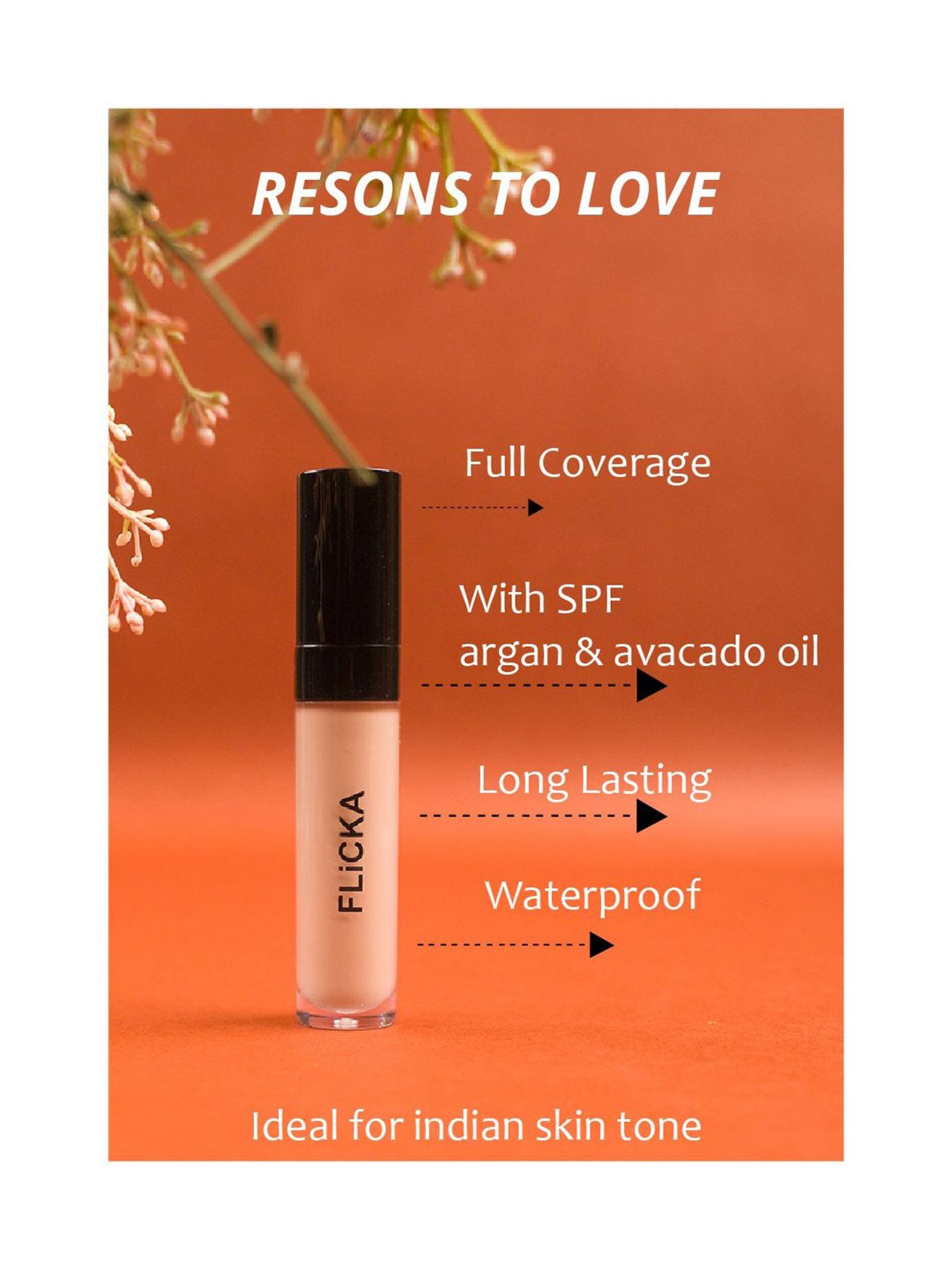FLiCKA Cover Story Liquid Concealer 04 Walnut - 8.5 ml