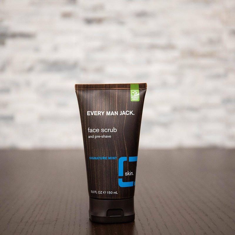 Every Man Jack Pre-Shave Signature Mint Face Scrub - 5oz