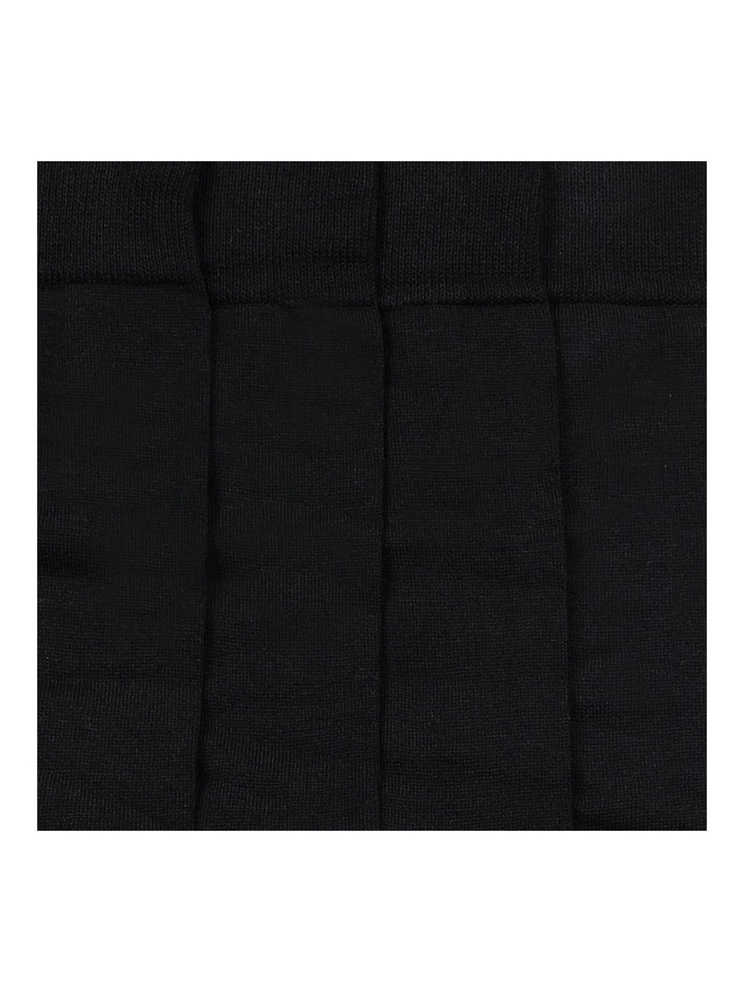 Bonjour Black Socks - Pack of 4